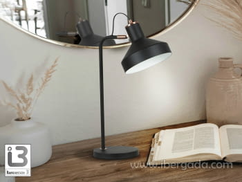 Sobremesa Irias 1L Negro/Cobre