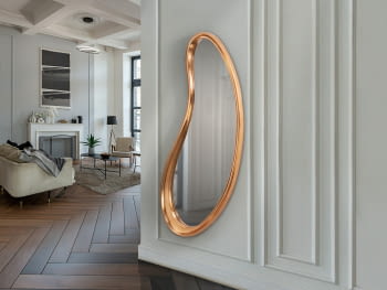 Espejo Brigitte Oro Rosa (166x67)