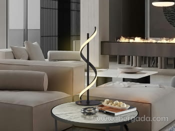 Sobremesa Boa Negro (22x22x60)