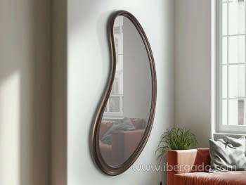 Espejo Brigitte Bronce Oscuro Vestidor (67x166)