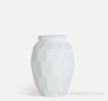 Macetero Alto Elmur Blanco (46x46x62)