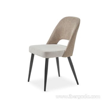 Silla de Comedor DC-624 Topo/Beige