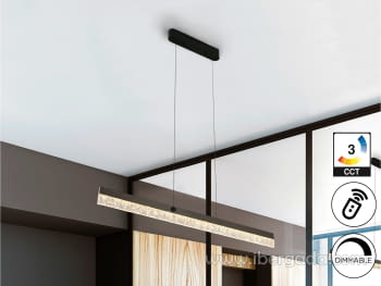 Lámpara Ixias Gris/Negro