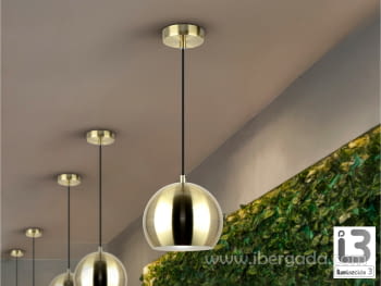 Lámpara Olena 1L Laton