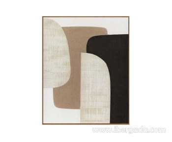 Cuadro Abstracto Kampala (80x100)