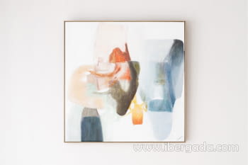 Cuadro Abstracto Alegra N6 (100x100)