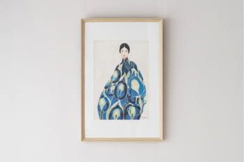 Cuadro Mujer Oriente/Cristal N3 (66x100)