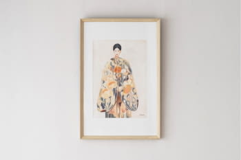 Cuadro Mujer Oriente/Cristal N4 (66x100)