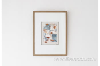 Cuadro Abstracto Agua y Tierra N1 (60x80)