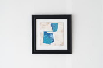 Cuadro Abstracto Azul (50x50)