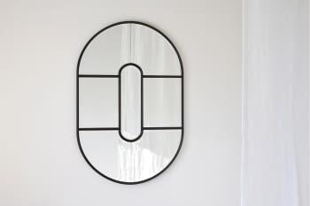 Espejo Ovalado Oro Envejecido II (78x120)