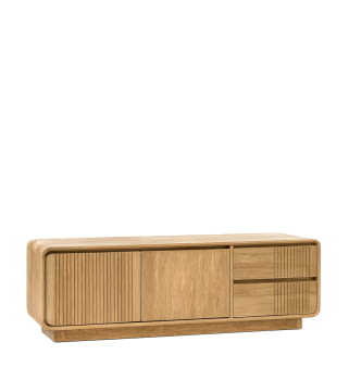 Mueble TV Eyre Teka 2 Cajones 2 Puertas (160x45x55)