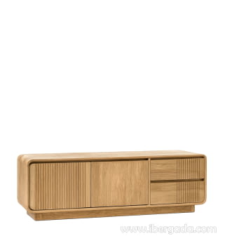 Mueble TV Eyre Teka 2 Cajones 2 Puertas (160x45x55)