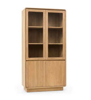 Mueble Vitrina Eyre Teka 4 Puertas (90x40x190)