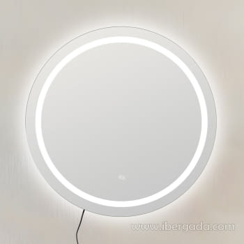 Espejo Redondo con luz LED (60x60)
