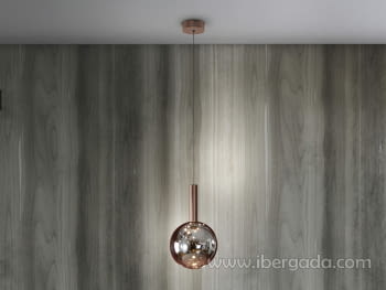 Lámpara Sapore 1L Bronce Oscuro