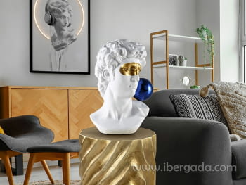 Figura David Busto Colores (23x17x30)