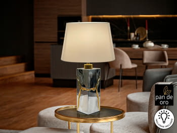 Sobremesa Ocean 1L Cromo/Pan Oro (38x38x58)