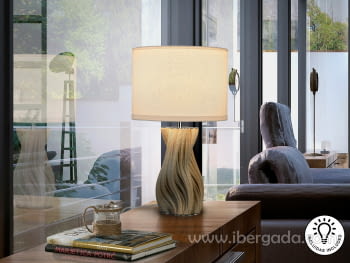 Sobremesa Merlin 1L Cerámica/Gris (39x39x67)