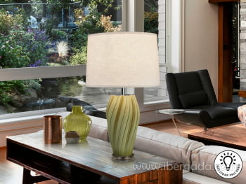 Sobremesa Salome Cerámica Verde (43x43x70)