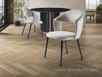 Silla Willy Piedra/Negro (59x62x83)