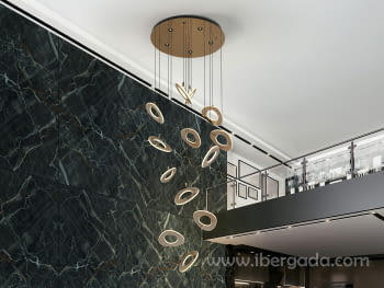 Lámpara Mirena 13L Oro Rosa