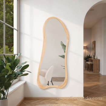 Espejo Vestidor Madera Roble (180x80)
