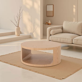 Mesa de Centro Judith Roble (80x80)