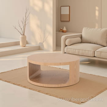 Mesa de Centro Judith Roble (80x80)