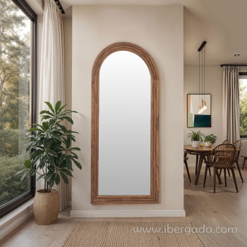 Espejo Vestidor Nogal (180x80)