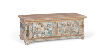 Baúl Madera Reciclada (105x42x41)