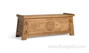 Baúl Madera Teca (114x40x42)