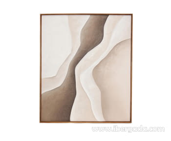 Cuadro Abstracto Sahara (80x100)