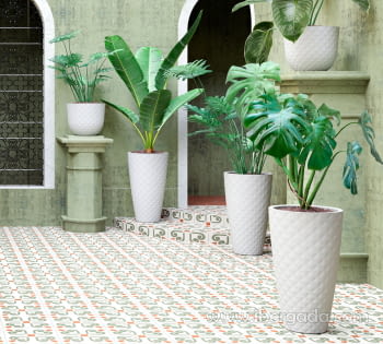 Macetero Havana Tropical Mate (40x40x70)