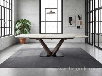 Mesa de Comedor Extensible Escocia (160-240x90x76)