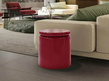 Mesa Auxiliar Nola Rojo (40x40x42)
