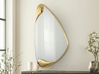 Espejo Daysi Oro (68x121)