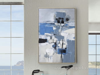 Acrilico Paisaje Azul (83x123)