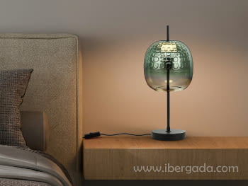 Sombremesa Mares 1 L Verde Negro