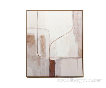 Cuadro Abstracto Yucatán (80x100)