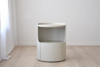 Mesita N71. Cerámico/Gris (44x44x54)