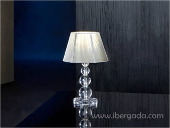 Sobremesa Mercury Transparente LED
