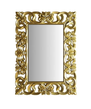 Espejo Rectangular Barroco Oro (130x100)