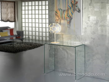 Consola Glass/Transparente (90x40x75)
