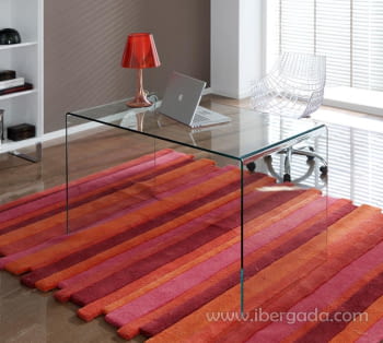 Escritorio Cristal (126x70x74)