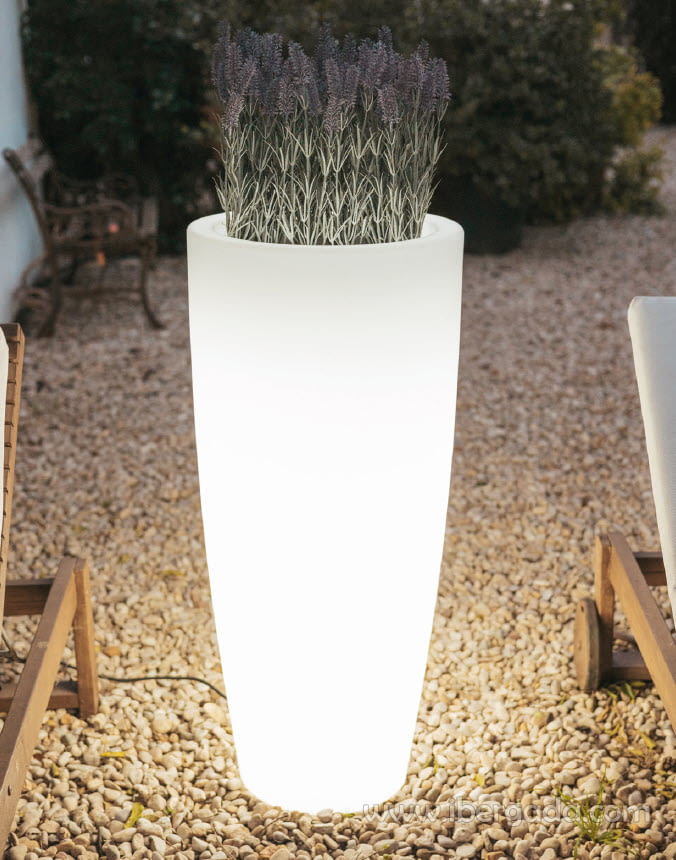 Macetero Bambu 90 Light (40x40x90)