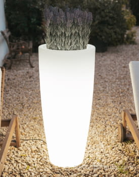 Macetero Bambu 90 Light (40x40x90)