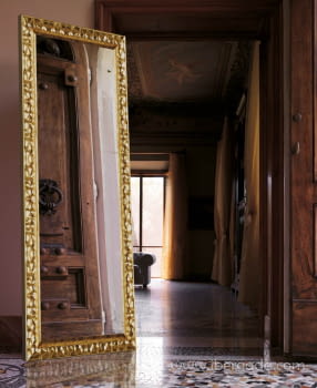 Espejo Vestidor Gaudí Oro (180x80)