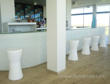 Barra de Bar Ibiza 120 Con Luz (120x59x110) - 2