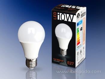 Bombilla LED E27 10W Luz Blanca